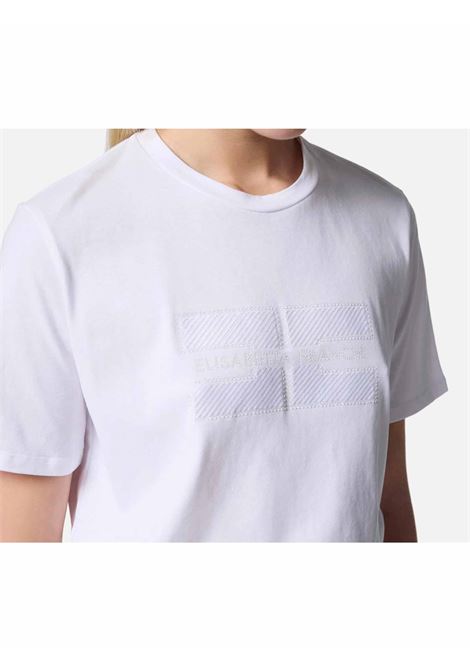 t-shirt con logo fioccato ELISABETTA FRANCHI | T-shirt | MA00251E270